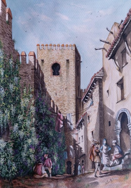 Callejuela de las Parras c16th century.